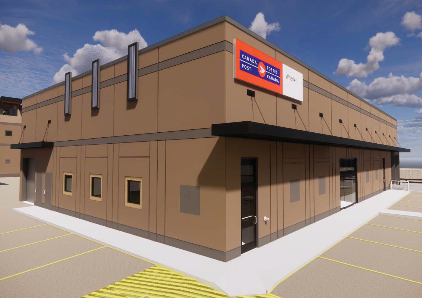 Commercial development at Whistler BC