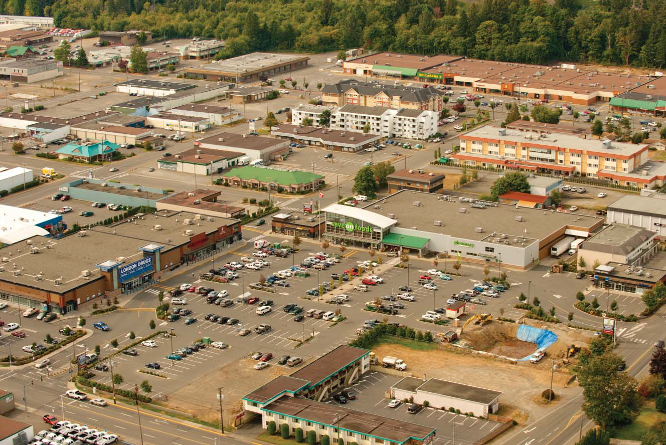 Mariner Square commercial development, Campbell River BC