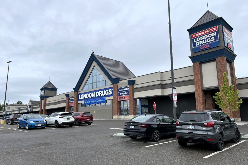 Parkwood Place Retail Plaza and its London Drugs store, Prince George